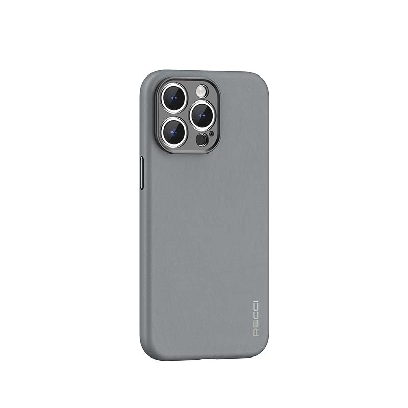 Apple iPhone 15 Pro Kılıf Recci M-safe Şarj Özellikli Kamera Korumalı Explore Serisi Kapak Siyah