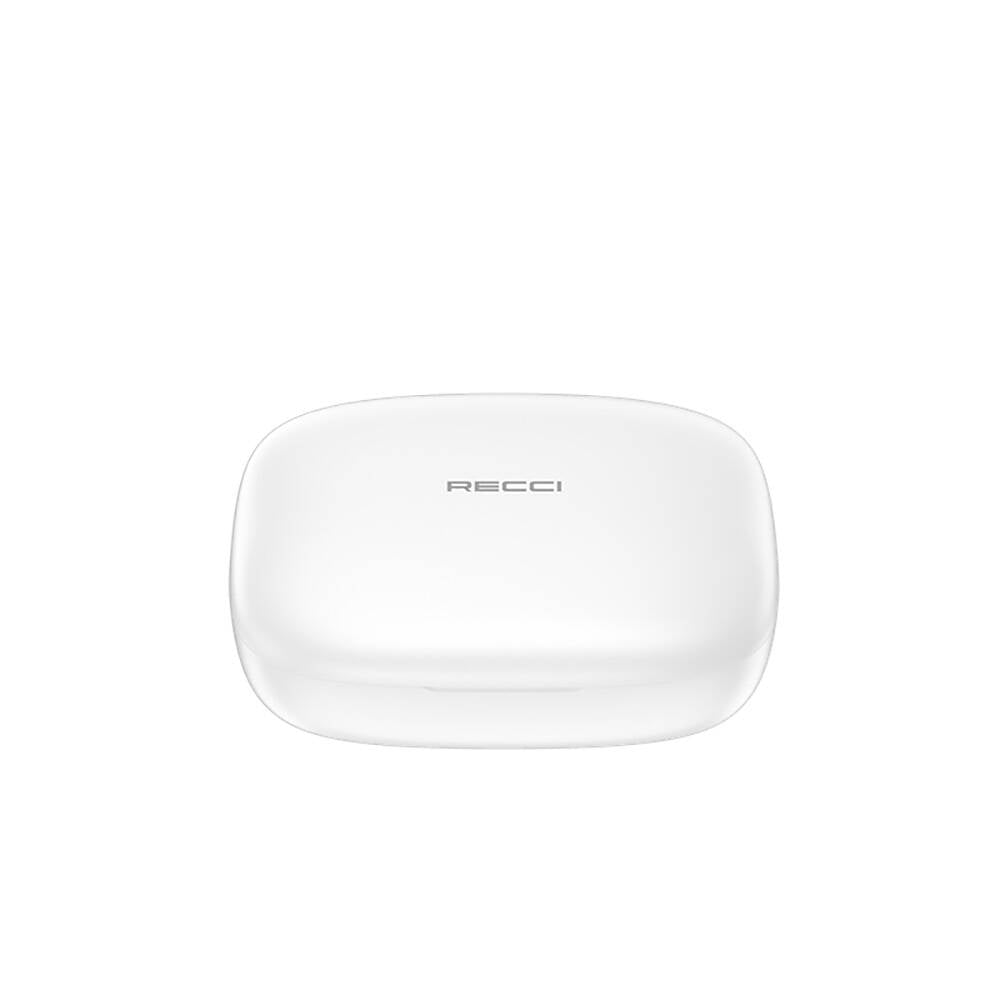 Recci REP-W76 OWS Wireless Hi-Fi Ses Kaliteli Dijital Led Göstergeli Bluetooth v5.3 Elegant Serisi Kulak İçi Kulaklık Siyah