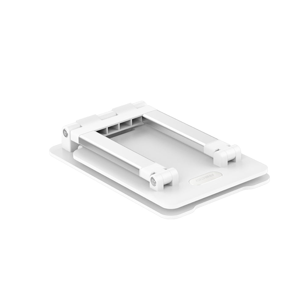 Recci RHO-M08 Ayarlanabilir Katlanabilir 90 Derece Dönebilen Telefon ve Tablet Standı Beyaz