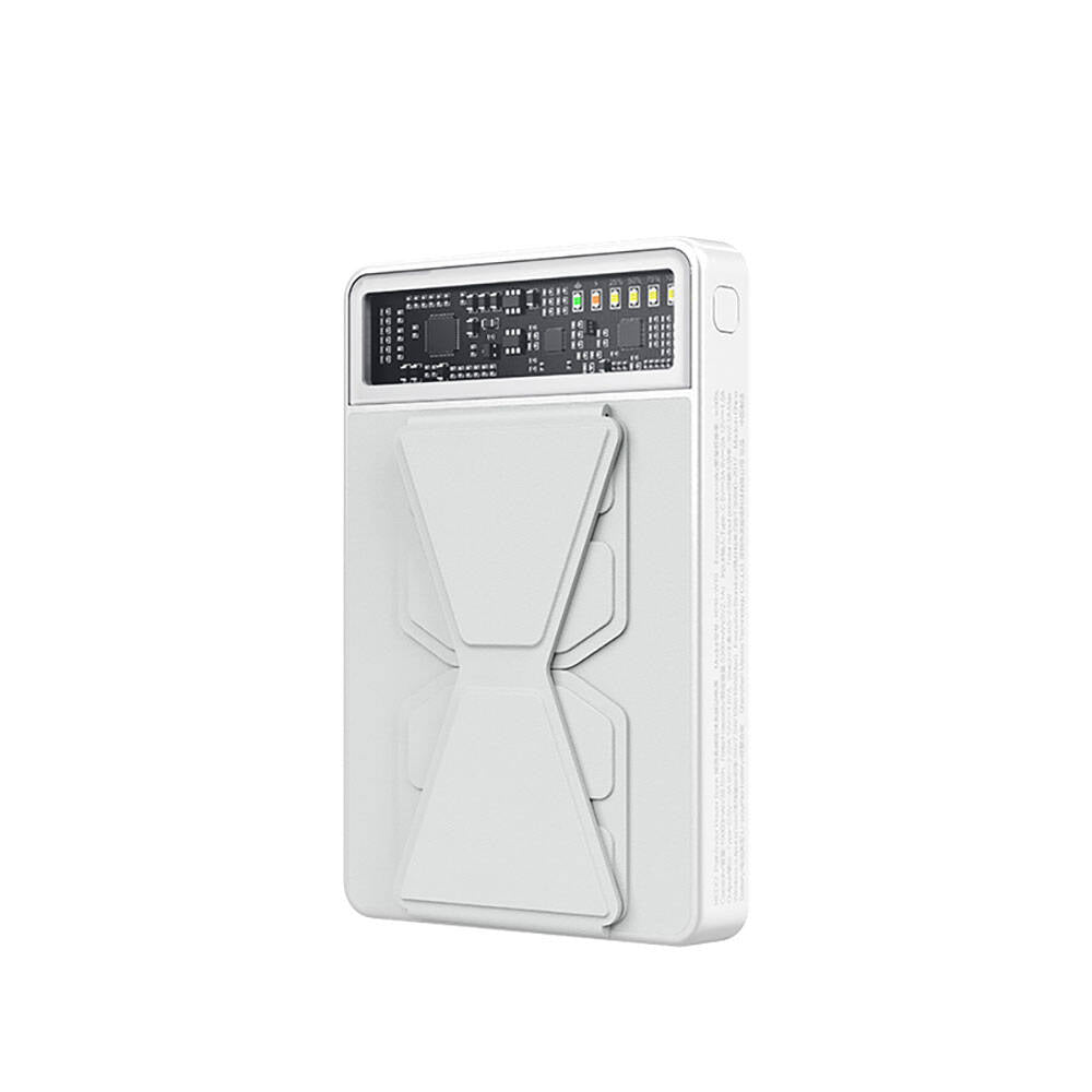 Recci RPB-W19 Standlı M-safe Şarj Özellikli Powerbank 10.000mAh Siyah