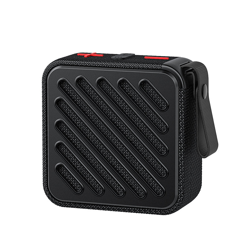 Recci RSK-W33 Mocca Serisi TF/AUX/USB Askılı Akıllı Wireless Bluetooth 5.3 Speaker Hoparlör Siyah