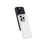Apple iPhone 14 Pro Kılıf Ultra İnce Mat PC Arka Yüzey Recci Elite Serisi Kapak Beyaz
