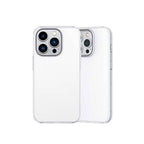 Apple iPhone 14 Pro Kılıf Ultra İnce Mat PC Arka Yüzey Recci Elite Serisi Kapak Beyaz