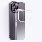 Apple iPhone 14 Pro Max Kılıf Airbagli Şeffaf Darbe Emici Silikon Tasarımlı Recci Clarity Serisi Kapak Şeffaf