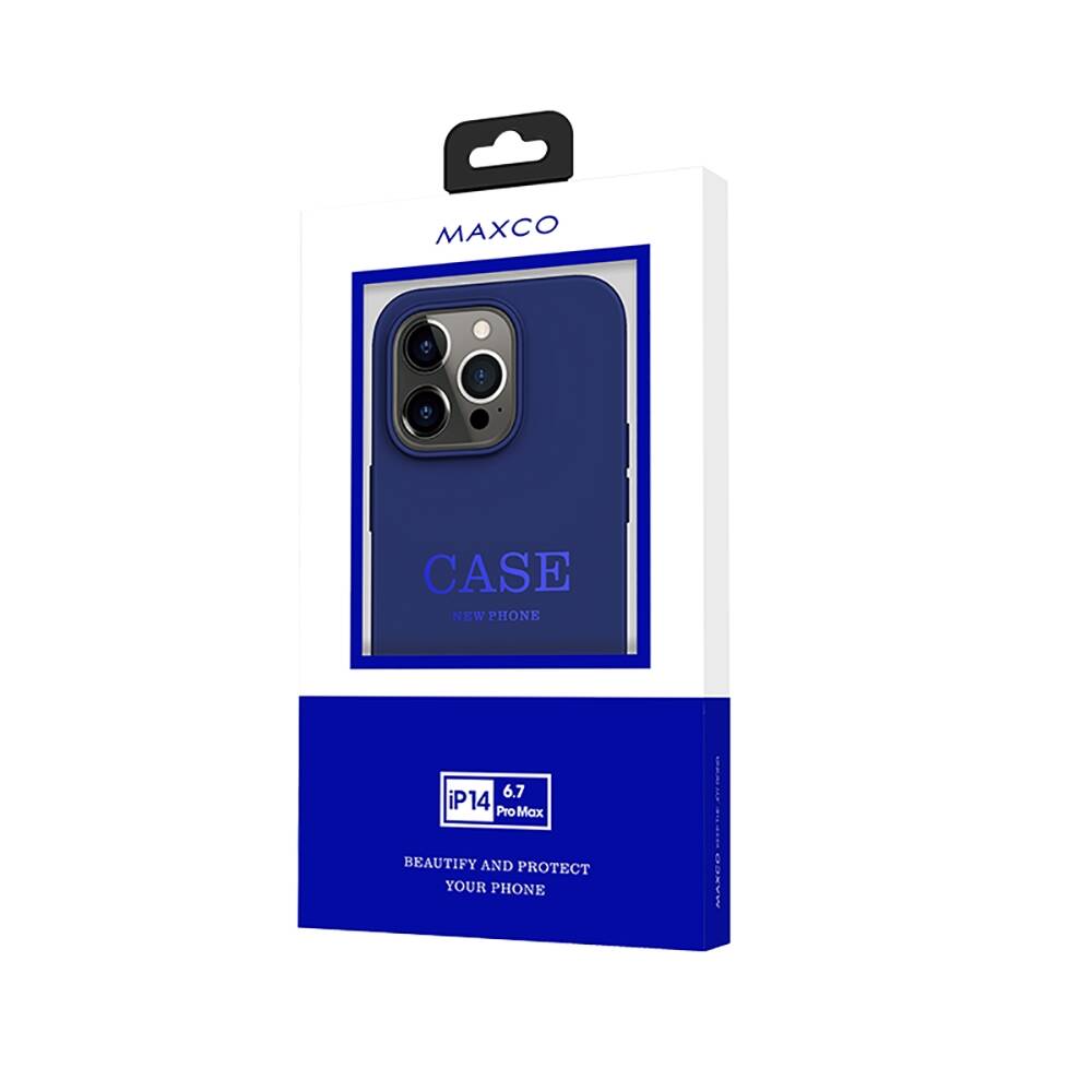 Apple iPhone 14 Pro Max Kılıf M-safe Şarj Özellikli Liquid Silikon Recci Mousse Serisi Kapak Siyah