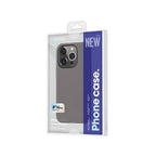 Apple iPhone 14 Pro Max Kılıf Ultra İnce Mat PC Arka Yüzey Recci Elite Serisi Kapak Gri