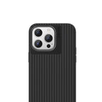 Apple iPhone 15 Pro Max Kılıf Recci Aurora Serisi M-safe Şarj Özellikli Kapak Siyah
