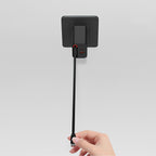 Recci RC103E GaN Teknolojili Hızlı Şarj Başlığı USB-A to Type-C PD 67W Type-C Kablolu Şarj Seti Siyah