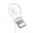 Recci RCL-P100 City of Sky Serisi Lightning to USB-A Data ve Şarj Kablosu 1M Siyah