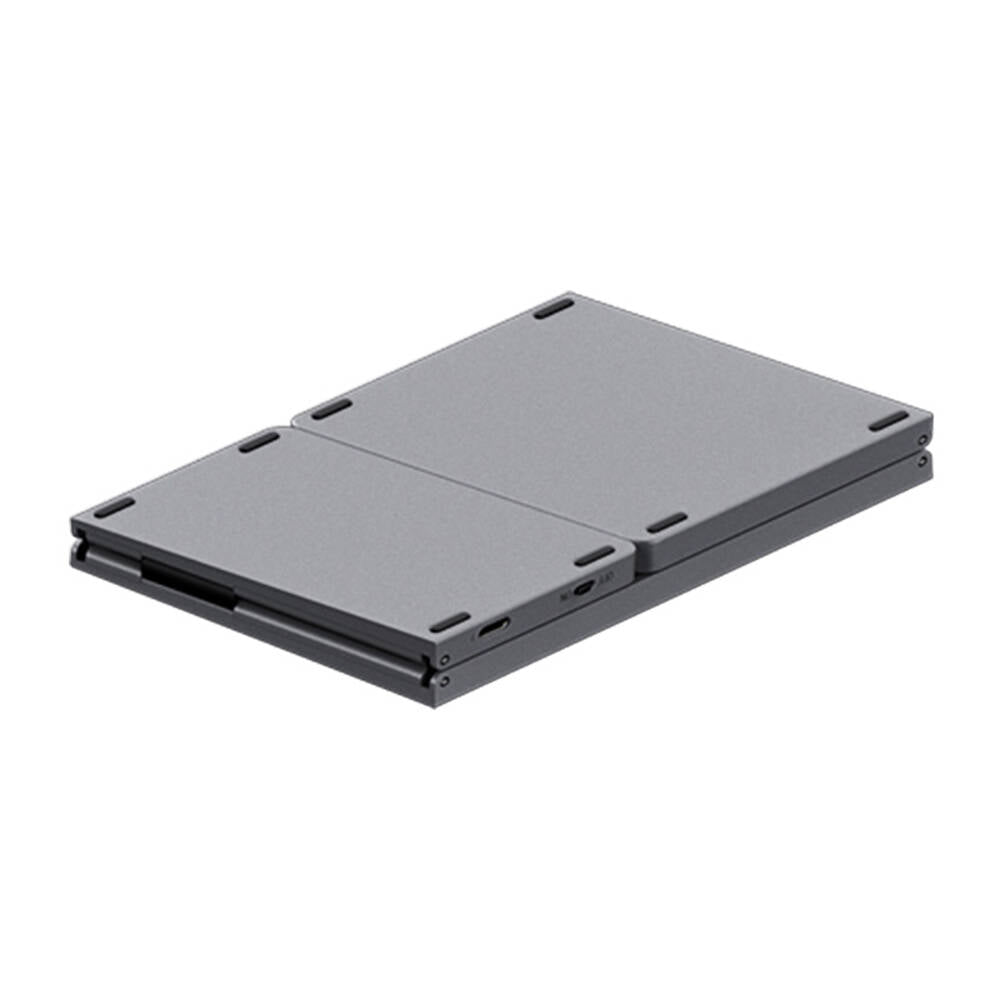 Recci RCS-K01 Katlanabilir Kablosuz Multifonksiyonel Touchpad Klavye Gri