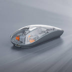 Recci RCS-M01 Space Capsule Serisi Multimod Kablosuz Şeffaf Tasarım Mouse Gri