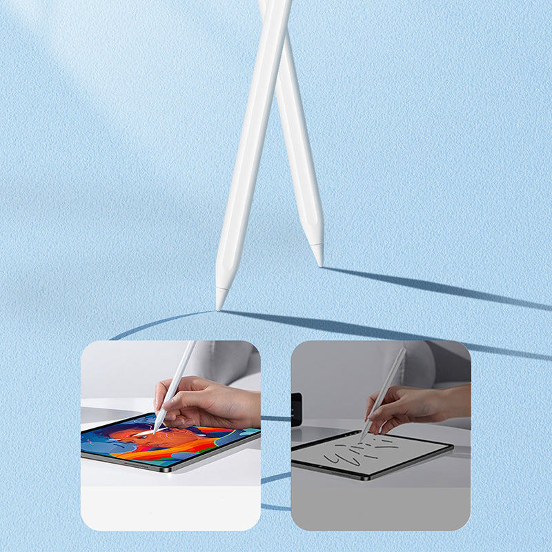 Recci RCS-S07 Dokunmatik Kalem Palm-Rejection Eğim Özellikli Çizim Kalemi Beyaz