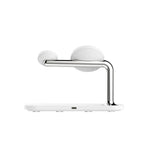 Recci RCW-20 Prestige Serisi 3in1 M-safe 15W Hızlı Şarj Özellikli Magnetik Kablosuz Şarj Standı Beyaz