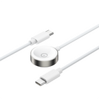 Recci RCW-39 2in1 Akıllı Saat Wireless Şarj Kablosu Beyaz