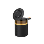 Recci RCW-51 Kablosuz Şarj Standı Ambiyans Işıklı Bluetooth Speaker Hoparlör Özellikli Siyah
