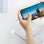 Recci RDS-A01 Lightning 2in1 Şarj ve Ses Adaptörü Beyaz