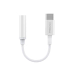 Recci RDS-A03 3.5mm to Type-C Audio Kablo Beyaz