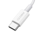 Recci RDS-A03 3.5mm to Type-C Audio Kablo Beyaz