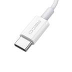 Recci RDS-A03 3.5mm to Type-C Audio Kablo Beyaz