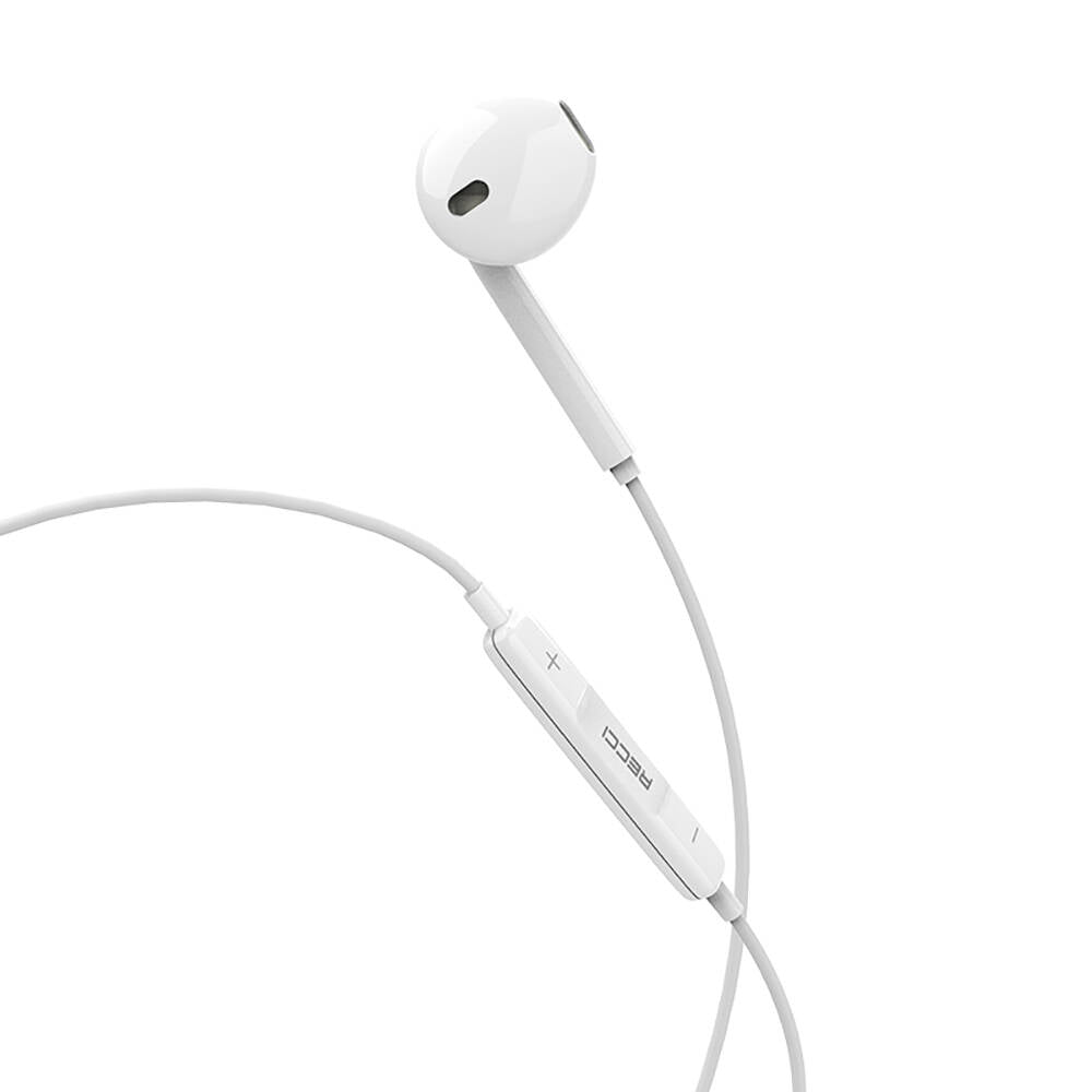 Recci REP-L07 Hi-Fi Ses Kaliteli 3.5mm Kulakiçi Kulaklık Beyaz