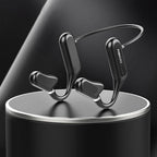 Recci REP-W27 Flutter Serisi Suya Dayanıklı Sporcu Bluetooth Kulaklık Siyah