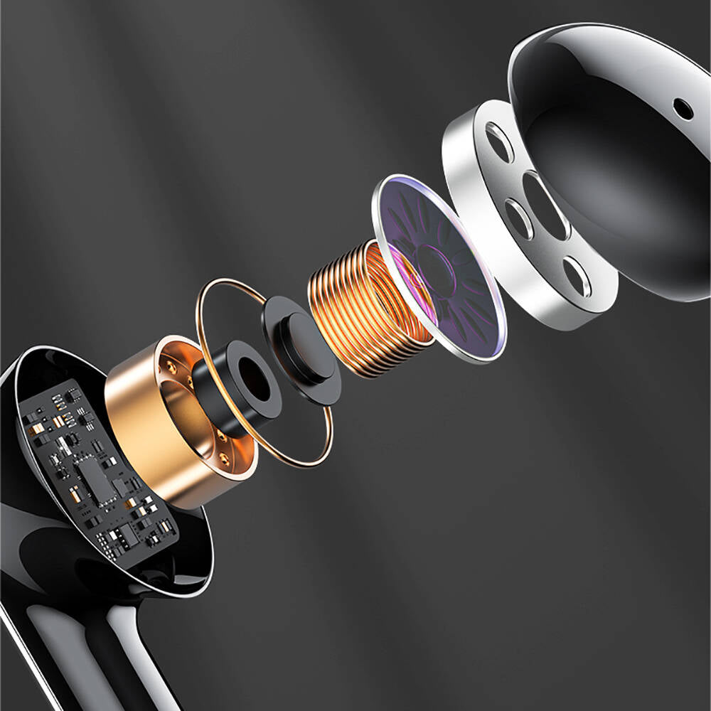 Recci REP-W42 Bounty Hunter Serisi TWS Kulak İçi Bluetooth v5.2 Kulaklık Gold