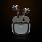Recci REP-W50 Şeffaf Tasarım Hi-Fi Ses Kaliteli Bluetooth v5.3 Amber Serisi Kulak İçi Kulaklık Turuncu