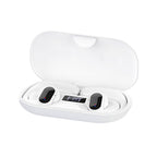 Recci REP-W60 Angel Serisi Dijital LED Göstergeli Hi-Fi Ses Kaliteli TWS Kulak İçi Bluetooth v5.3 Kulaklık Beyaz