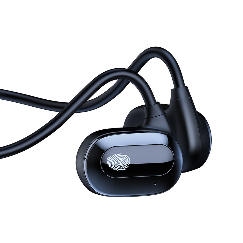 Recci REP-W63 Phantom Serisi Hi-Fi HD Ses Kaliteli Hava İletimi Kulak Üstü Bluetooth Kulaklık Siyah