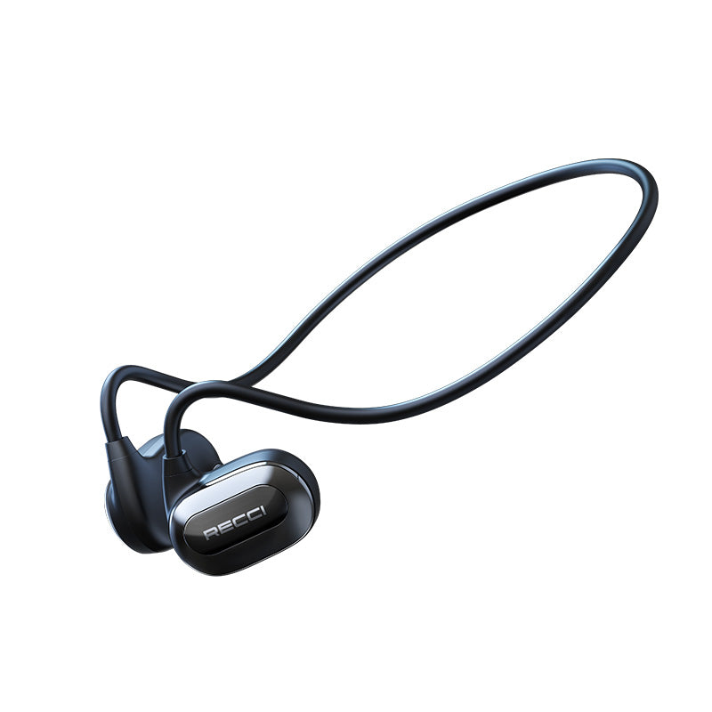 Recci REP-W63 Phantom Serisi Hi-Fi HD Ses Kaliteli Hava İletimi Kulak Üstü Bluetooth Kulaklık Siyah