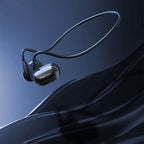 Recci REP-W63 Phantom Serisi Hi-Fi HD Ses Kaliteli Hava İletimi Kulak Üstü Bluetooth Kulaklık Siyah