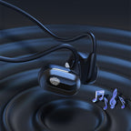Recci REP-W63 Phantom Serisi Hi-Fi HD Ses Kaliteli Hava İletimi Kulak Üstü Bluetooth Kulaklık Siyah