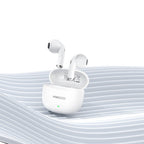 Recci REP-W81 Melody Serisi Hi-Fi Ses Kaliteli TWS Kulak İçi Bluetooth v5.3 Kulaklık Beyaz