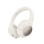 Recci REP-W86 ANC Özellikli Hi-Fi Ses Kaliteli Kulak Üstü Bluetooth v5.3 Kulaklık Beyaz