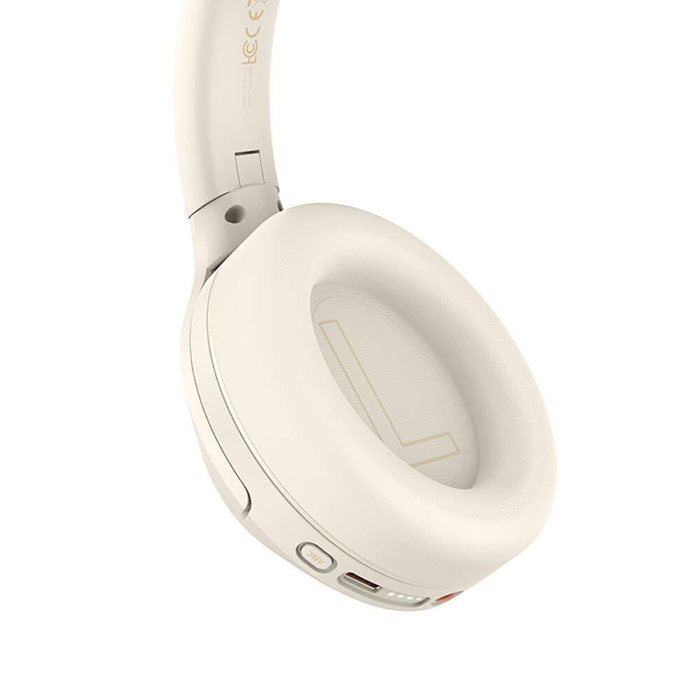 Recci REP-W86 ANC Özellikli Hi-Fi Ses Kaliteli Kulak Üstü Bluetooth v5.3 Kulaklık Siyah