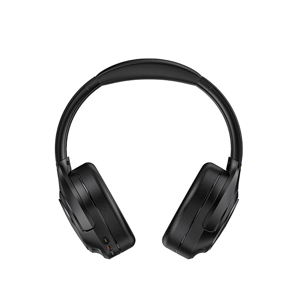 Recci REP-W86 ANC Özellikli Hi-Fi Ses Kaliteli Kulak Üstü Bluetooth v5.3 Kulaklık Siyah