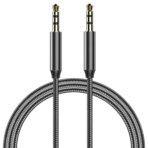 Recci RH01 3.5mm to 3.5mm AUX Audio Kablo Siyah