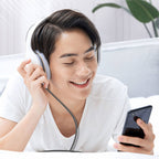 Recci RH02 Lightning to 3.5mm AUX Audio Kablo Siyah