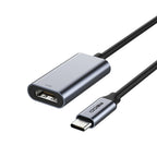 Recci RH11 HDMI to Type-C Dönüştürücü Kablo Gri