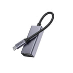 Recci RH12 VGA to Type-C Dönüştürücü Kablo Gri