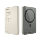 Recci RP26 PD 20W Ultra İnce Hızlı Şarj Özellikli Wireless Powerbank 15W 10000mAh Gold