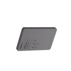 Recci RP33 PD 20W Ultra İnce Led Göstergeli Hızlı Şarj Özellikli Wireless Powerbank 15W 5000mAh Gri
