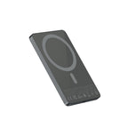 Recci RP33 PD 20W Ultra İnce Led Göstergeli Hızlı Şarj Özellikli Wireless Powerbank 15W 5000mAh Gri