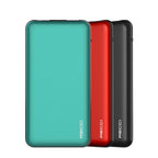 Recci RPB-P05 Greeny Serisi LED Işık Göstergeli Hızlı Şarj Özellikli Taşınabilir Powerbank 22.5W 10000mAh Kırmızı