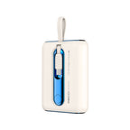 Recci RPB-P12 PD 20W Askı İpli Hızlı Şarj Özellikli Type-C Kablolu Powerbank 22.5W 9000mAh Mavi