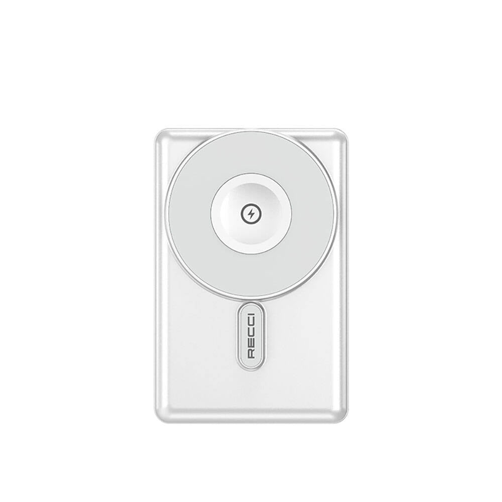 Recci RPB-W19 Standlı M-safe Şarj Özellikli Powerbank 10.000mAh Siyah
