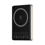 Recci RPB-W26 Armor Serisi Ultra İnce PD 20W Hızlı Şarj Özellikli Wireless Powerbank 15W 10000mAh Gri