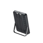 Recci RPB-W27 Galaxy Serisi Dijital LED Göstergeli Kablosuz Şarj Özellikli Type-C ve Lightning Kablolu Powerbank 20W 10.000mAh Siyah