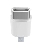 Recci RS15CC Nature Serisi 60W Hızlı Şarj Özellikli Type-C To Type-C PD Kablo 2M Beyaz