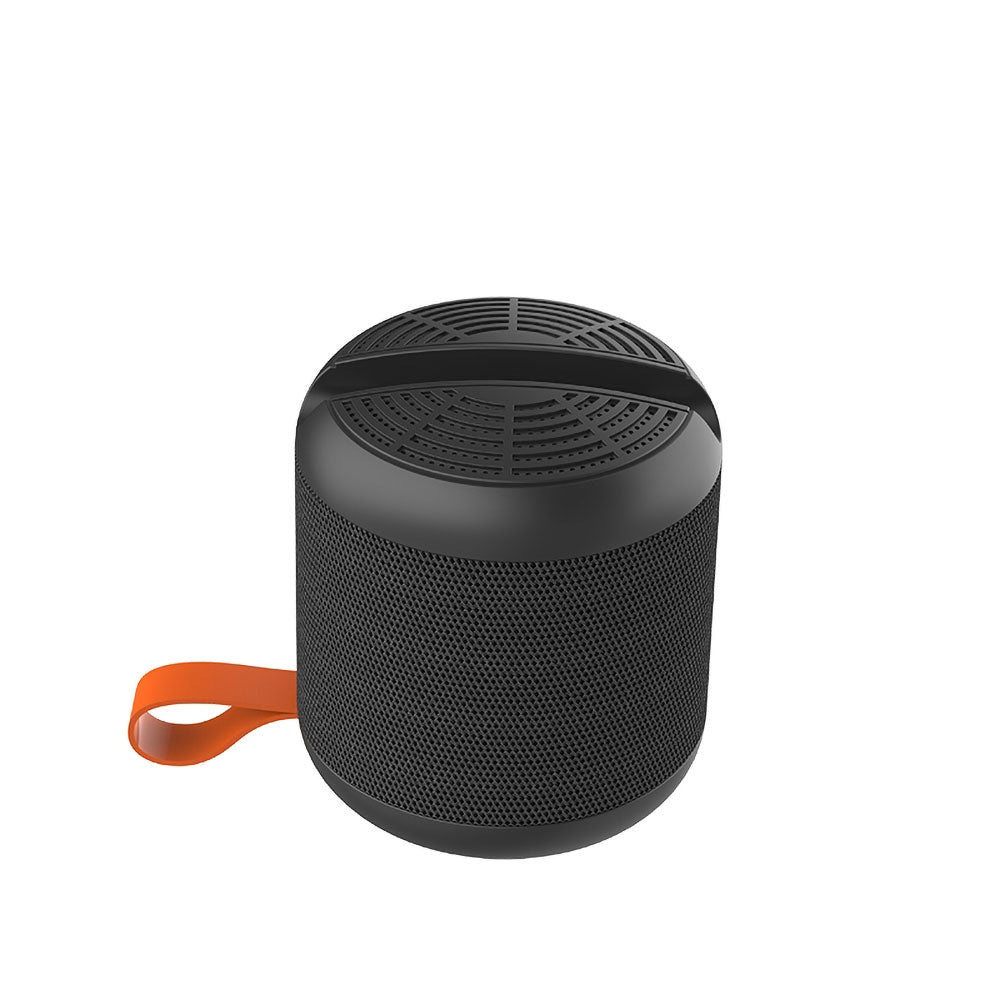 Recci RSK-W09 Mozart Serisi Hi-Fi Askılı Telefon Tutuculu Wireless Bluetooth 5.0 Speaker Hoparlör 1200mAh Siyah